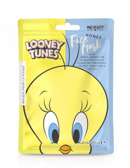 Mad Beauty Looney Tunes Tweety maschera in tessuto 25 ml