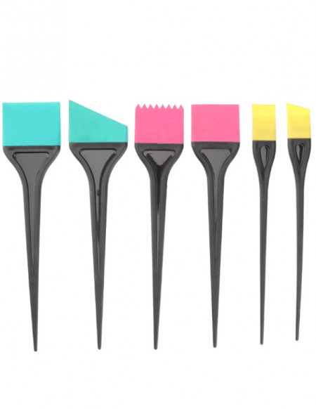 Set pennelli in silicone per parrucchiere