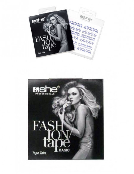 She adesivi ricambio fashion tape basic - 48 pz