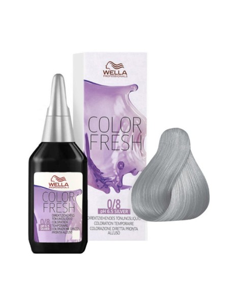 Wella Color Fresh colorazione temporanea 0/8 Silver Perla 75 ml