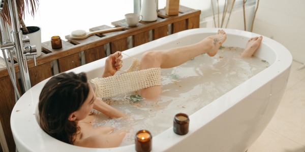 Bath time: prenditi il tempo per rilassarti